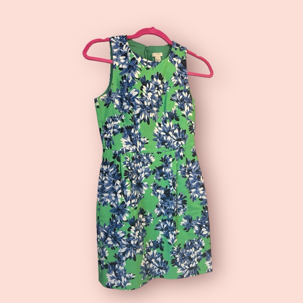 JCrew floral dress, 00
